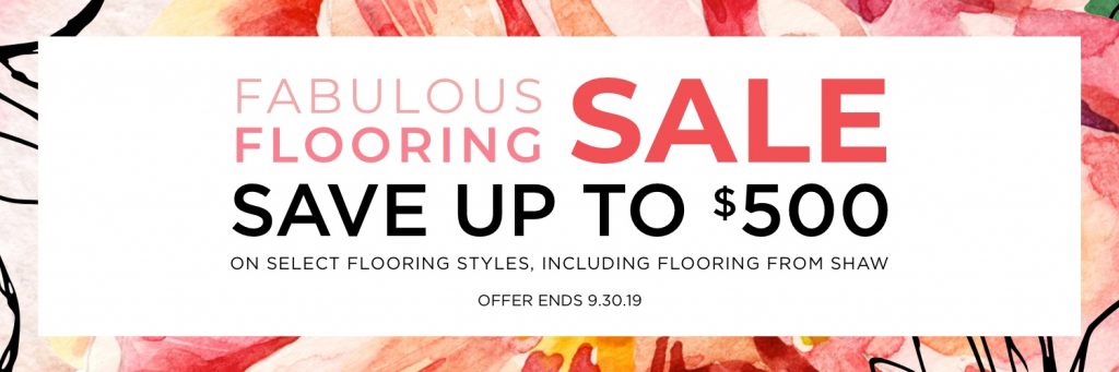 Fabulous flooring sale | Shoreline Flooring