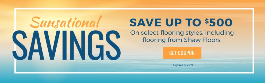 Sunsational Savings Sale | Shoreline Flooring