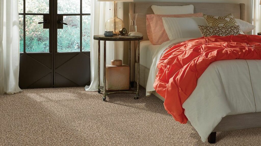 Bedroom carpet flooring | Shoreline Flooring