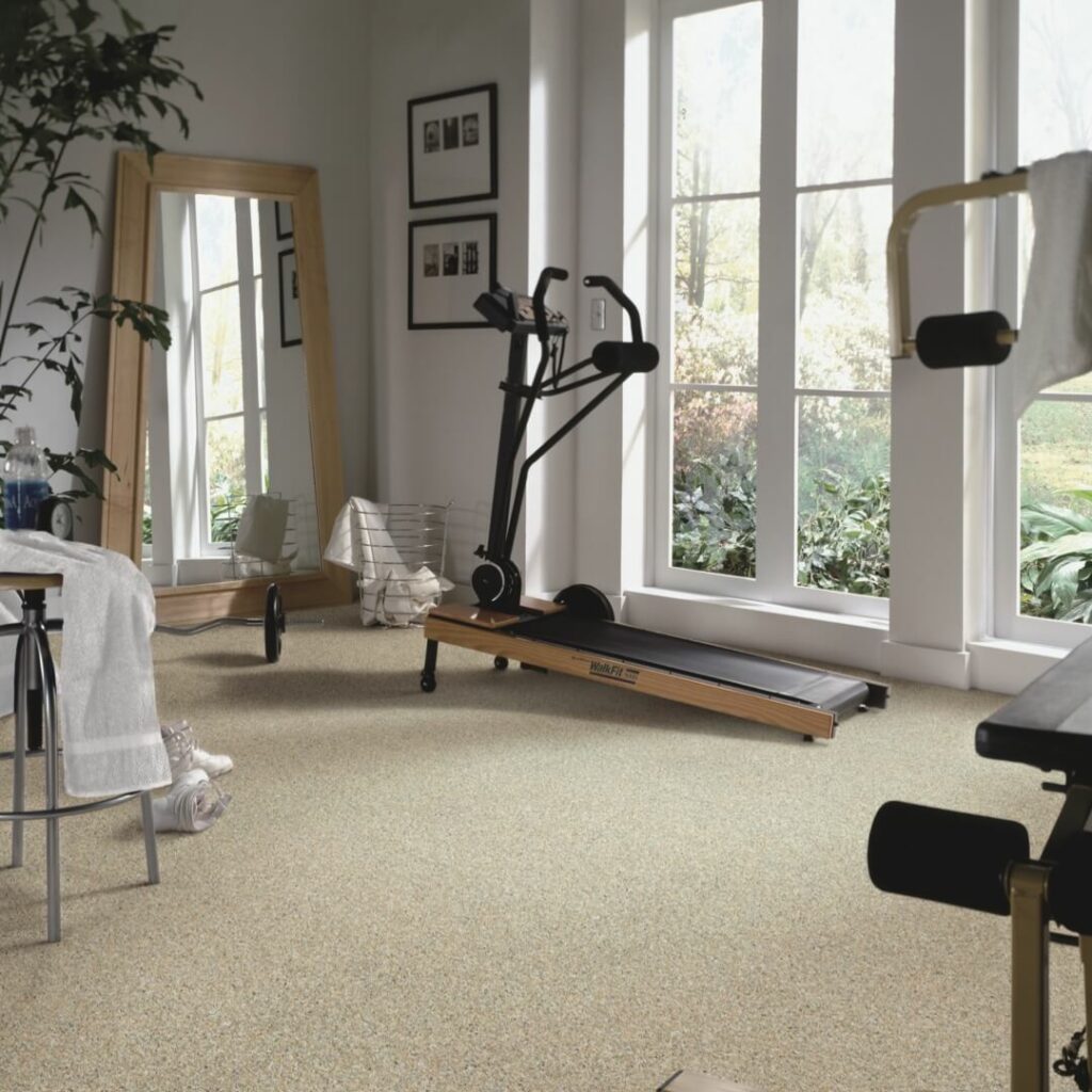 Home Gym Carpet Flooring | Shoreline Flooring